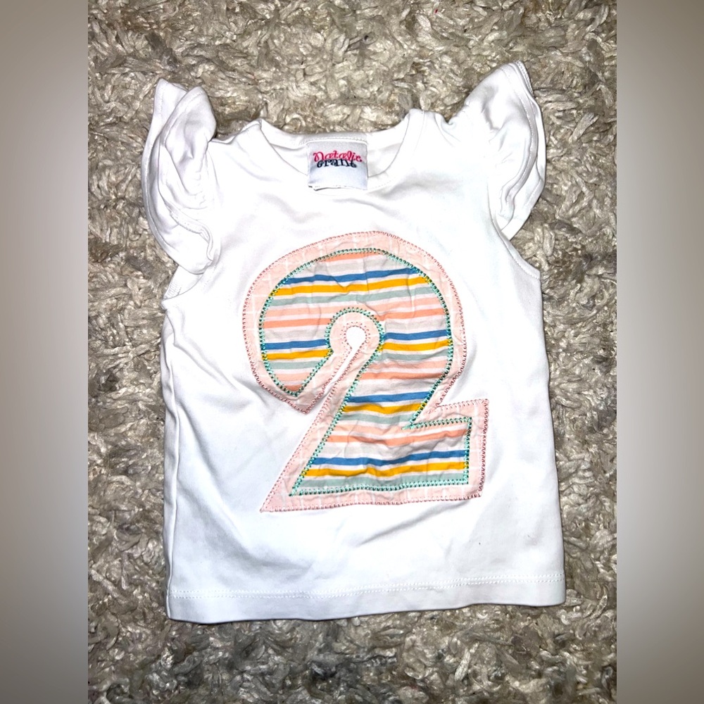 2nd Birthday shirt. Size 24 months